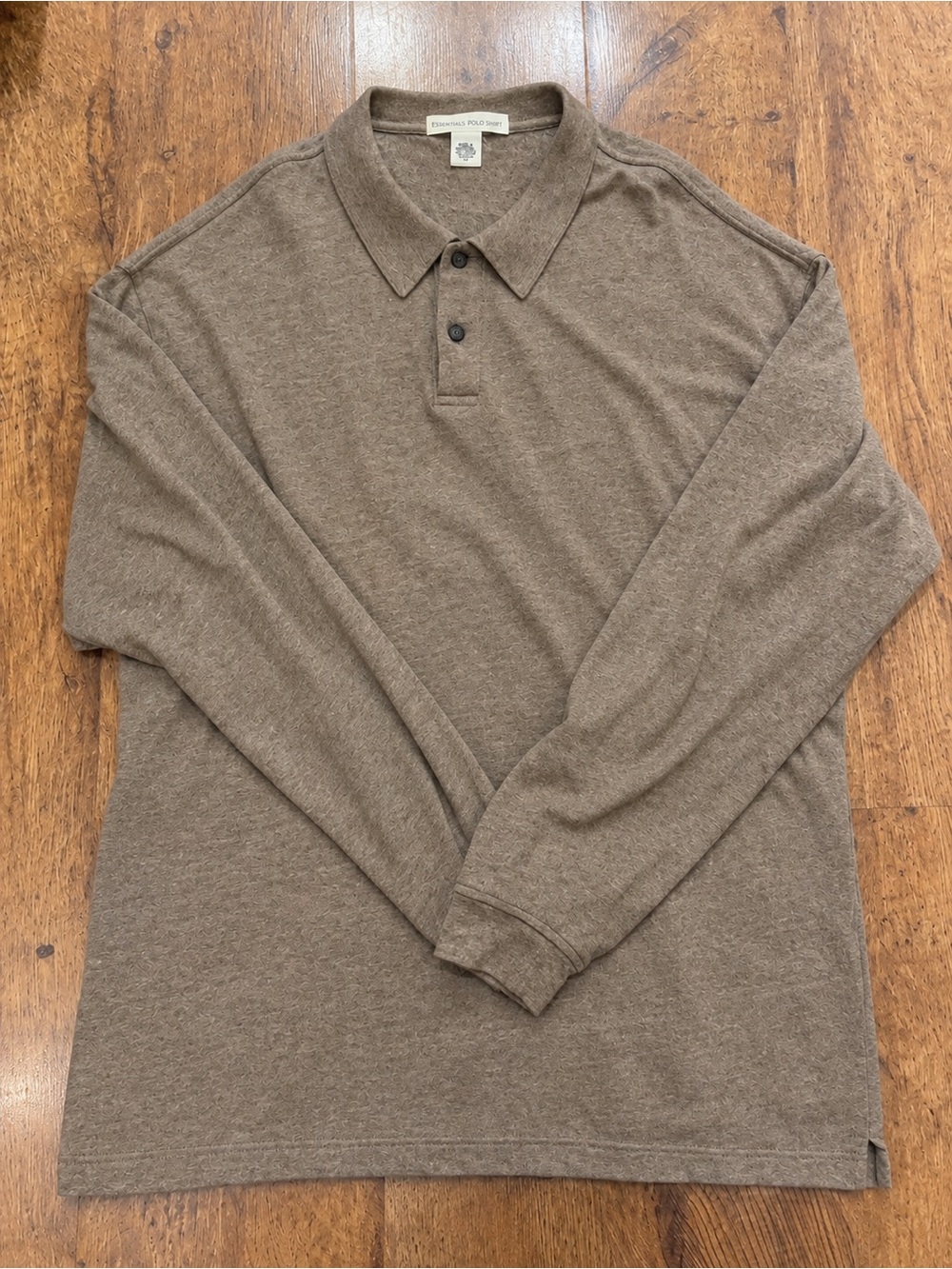 Vintage Banana Republic Men’s XL 100% Cotton Textured Polo Lightweight Sweater